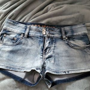 Stretch Jean Shorts with Bling!
